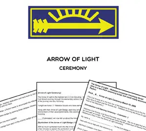 Arrow Of Light ceremony