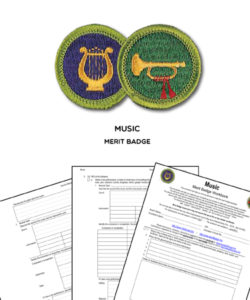 📛 Music Merit Badge (WORKSHEET REQUIREMENTS)
