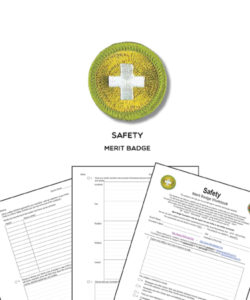 📛 Safety Merit Badge (WORKSHEET & REQUIREMENTS)