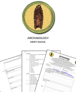 📛 Archaeology Merit Badge (WORKSHEET & REQUIREMENTS)
