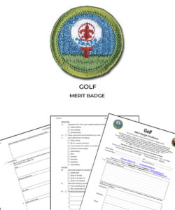 ⛳ Golf Merit Badge (WORKSHEET &amp; REQUIREMENTS)