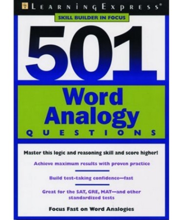 Analogy Worksheet PDF