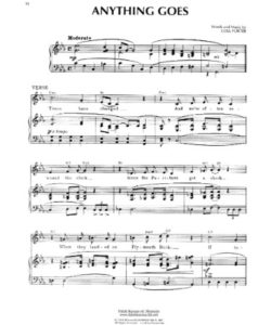 Anything Goes Sheet Music PDF – Scouting Web
