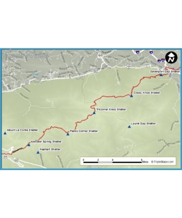 Appalachian Trail Map North Carolina PDF