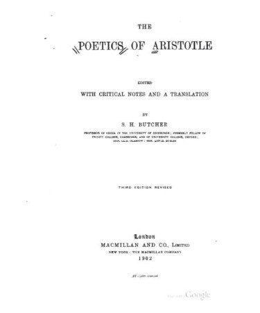 Aristotle Poetics PDF