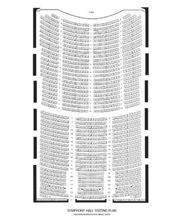 Atlanta Symphony Hall Seating Map | Cabinets Matttroy