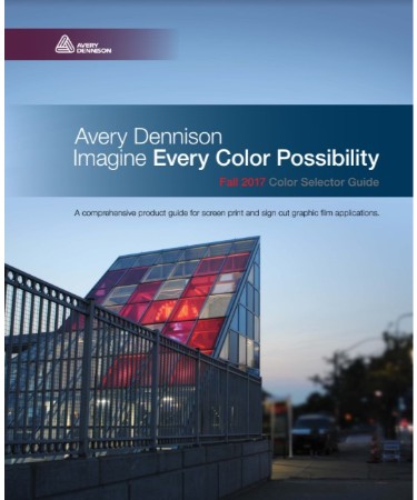 Avery Vinyl Color Chart PDF