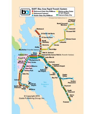 Bart Map PDF