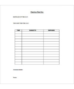 🏀 Basketball Practice Plan Template - Free Download (PRINTABLE)