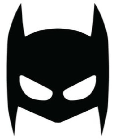Batman Mask Template PDF
