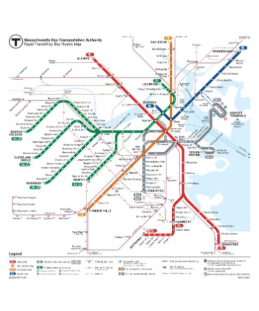 Boston Metro Map PDF