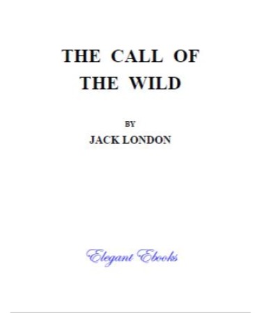 Call of the Wild PDF