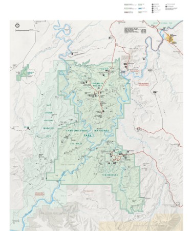 Canyonlands National Park Map PDF