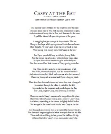 🦇 Casey at the Bat PDF - By Ernest Thayer (FREE DOWNLOAD)