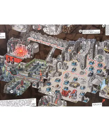 castle ravenloft 2d map