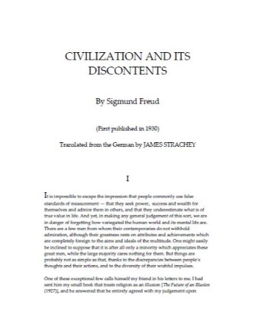 Civilization and Its Discontents PDF