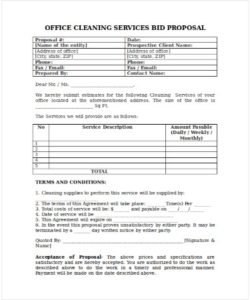 📦 Cleaning Proposal Template PDF - Free Download (PRINTABLE)