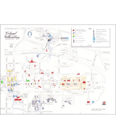 Colonial Williamsburg Map PDF