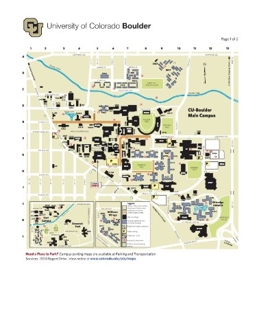 🗺 Cu Boulder Map PDF - Free Download (PRINTABLE)