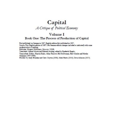 Das Kapital PDF