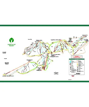 Deer Valley Trail Map PDF