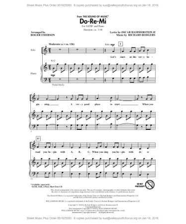 Do Re Mi Sheet Music PDF