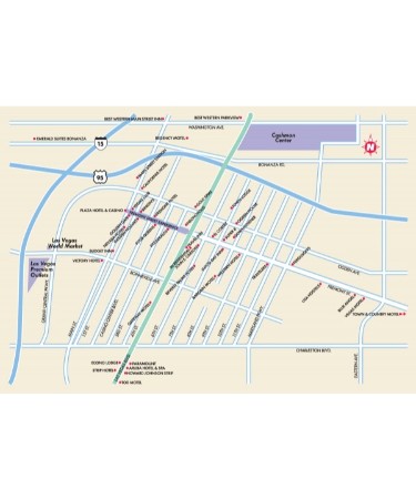 Downtown Las Vegas Map PDF