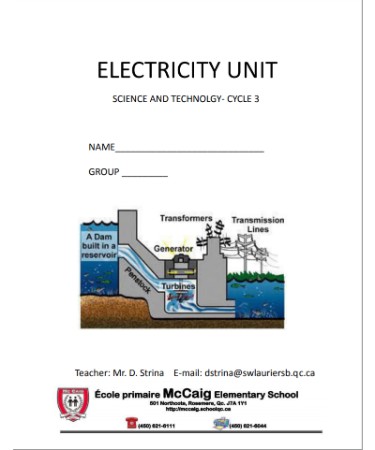 Electricity Worksheet PDF