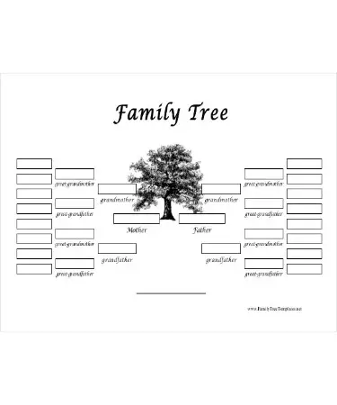 Family Tree Template PDF