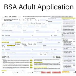 BSA Adult Application Fillable