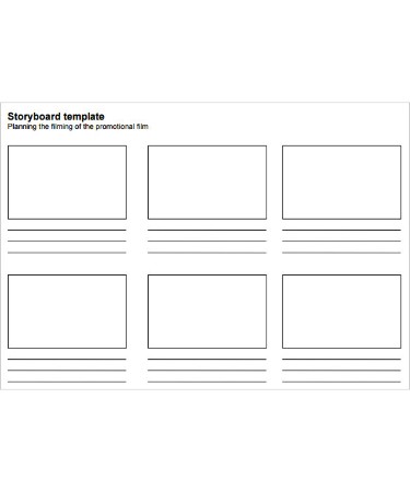 Film Storyboard Template PDF