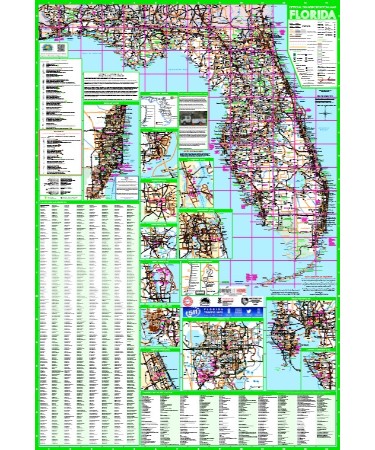 florida road map pdf free download printable