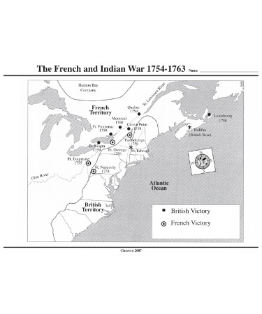 🇫🇷 🇫🇷 French And Indian War Worksheet PDF - Free Download (PRINTABLE)