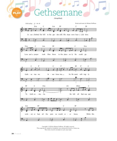 Gethsemane Sheet Music PDF