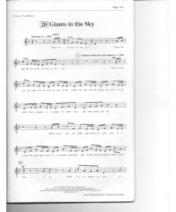 Soaring Through the Sky – A Journey Through the Sheet Music of “Giants in the Sky”