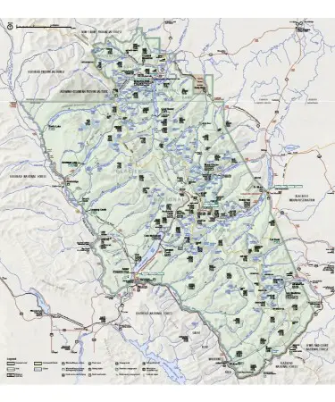 Glacier National Park Map PDF – Scouting Web