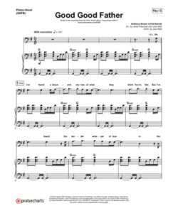 🙅 Good Good Father Sheet Music PDF - Free Download (PRINTABLE)