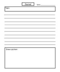 journal template free download pdf for students