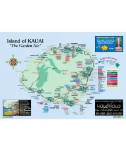 Kauai Map 250x300 