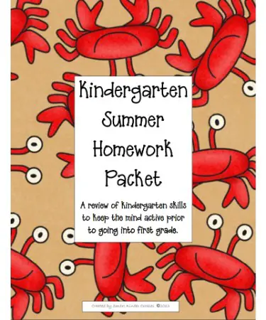 Kindergarten Worksheet PDF