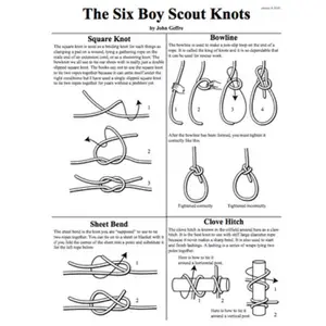 Boy Scout Knots
