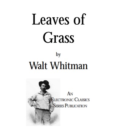 Leaves Of Grass PDF