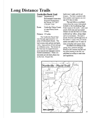 Long Island Greenbelt Trail Map PDF