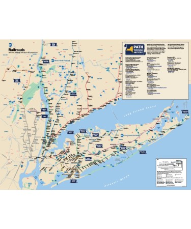 Long Island Rail Road Map PDF