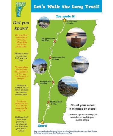 Long Trail Map PDF
