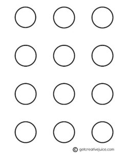 Macaron Template 1.5 Inch PDF – Scouting Web