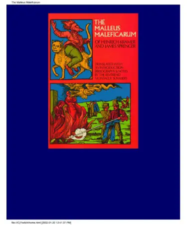 Malleus Maleficarum PDF