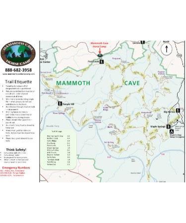 Mammoth Cave Trail Map PDF