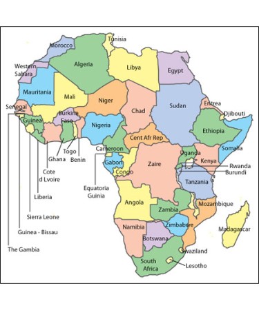 Map Of Africa PDF