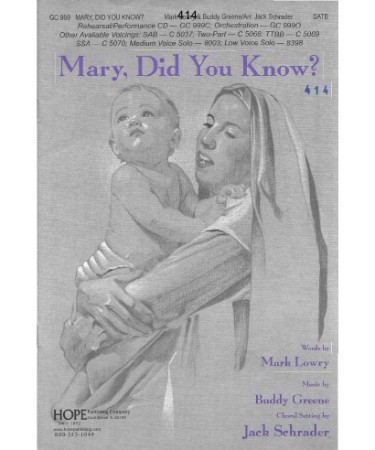 Mary Did You Know Piano Sheet Music PDF